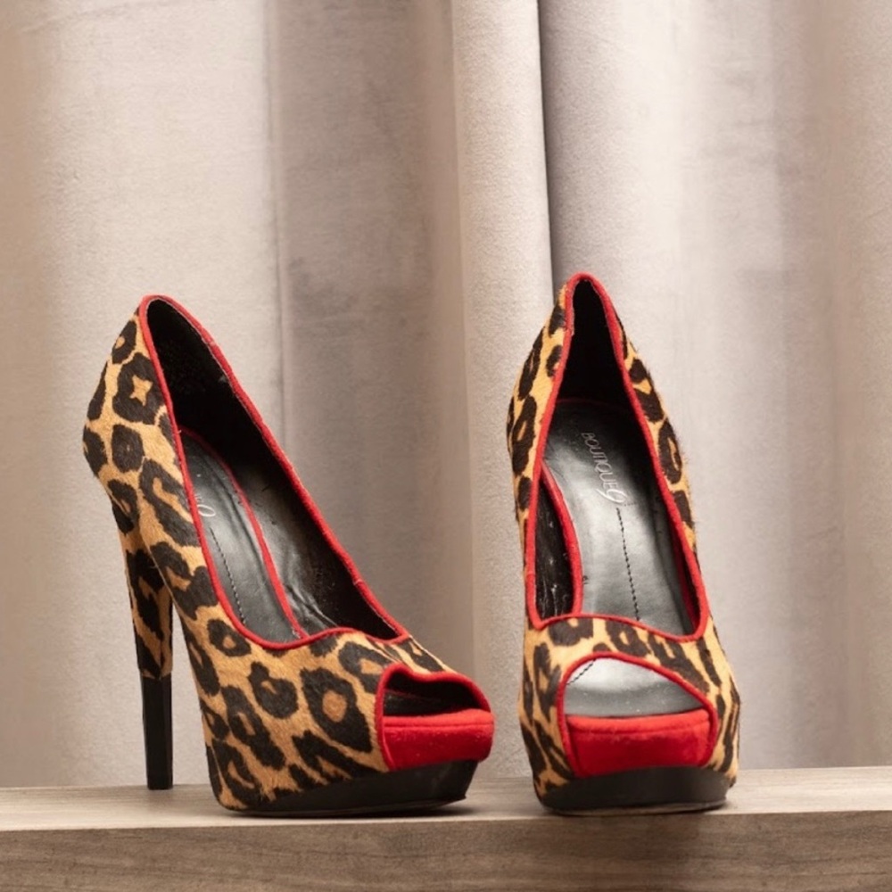 Leopard Heels